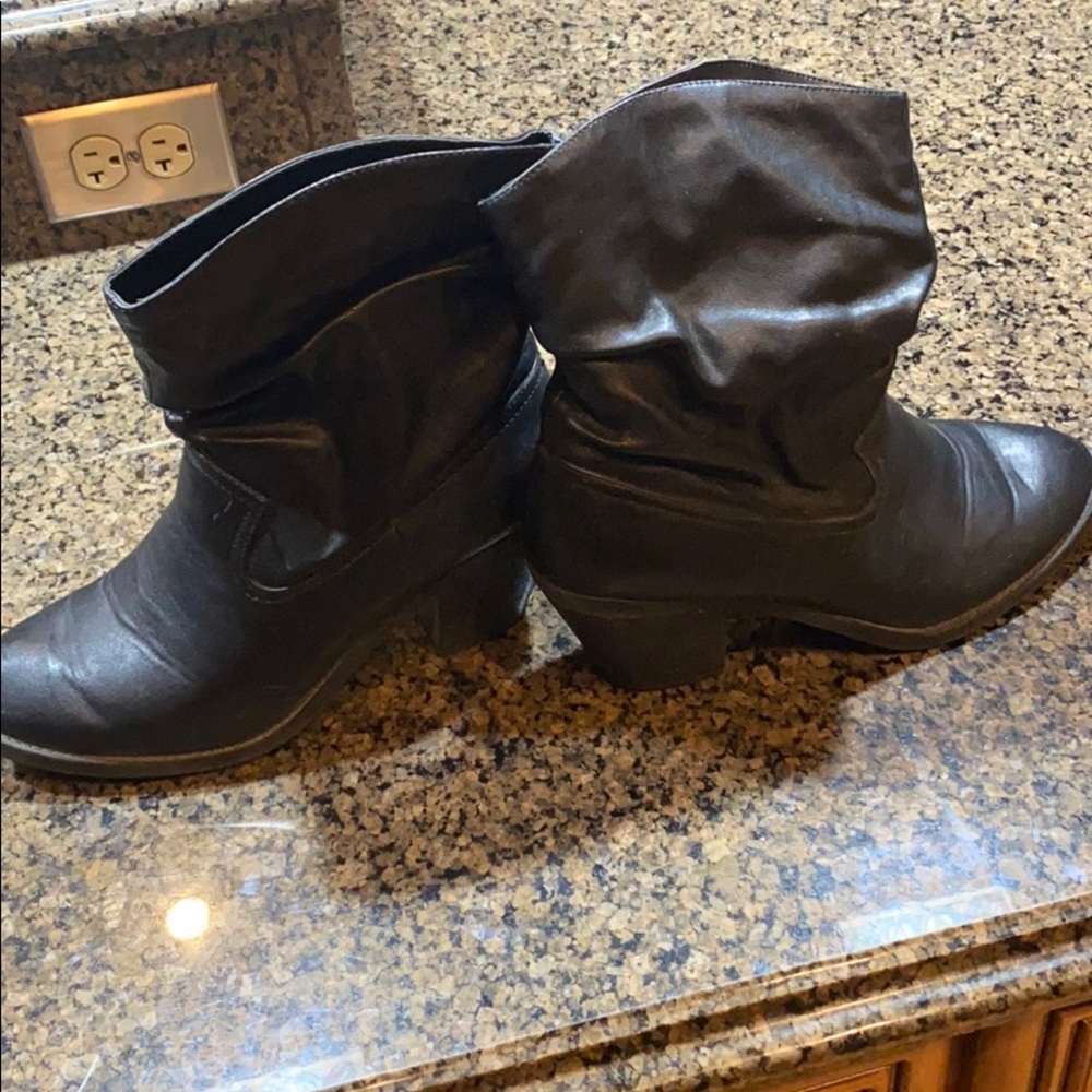 Black Cowboy like boots